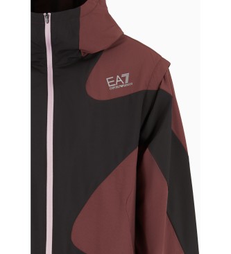 EA7 Chaqueta Athlete Ventus granate