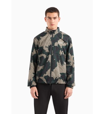 EA7 Green bomber jacket