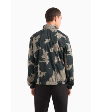 EA7 Chaqueta bomber verde