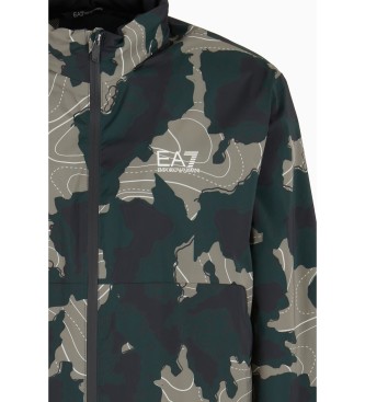 EA7 Green bomber jacket