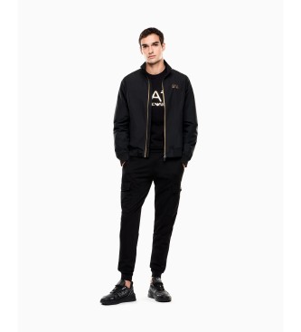 EA7 Giacca bomber nera classica
