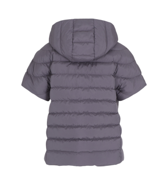 EA7 Nylon Hooded Jacket Core Lady grey