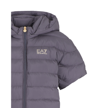 EA7 Nylon Hooded Jacket Core Lady grey