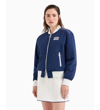 EA7 Chaqueta bomber azul