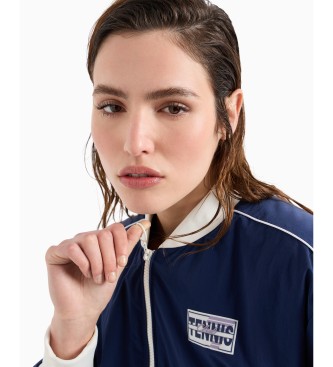 EA7 Blue bomber jacket