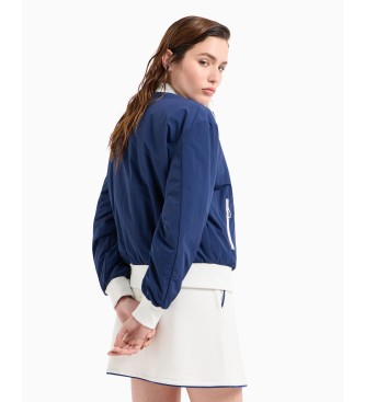 EA7 Blue bomber jacket