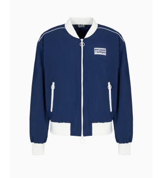 EA7 Chaqueta bomber azul