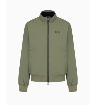 EA7 Kurtka bomberka Modern Fit zielona