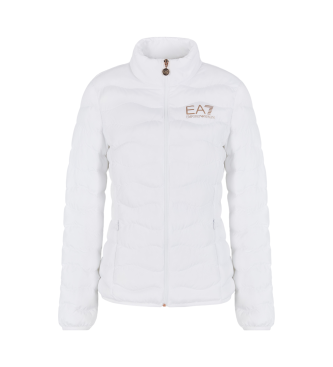 EA7 Chaqueta acolchada Core Lady de tejido tcnico reciclado blanco