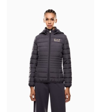 EA7 Giacca imbottita grigia Core Lady