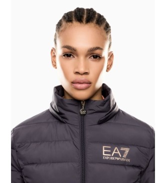 EA7 Giacca imbottita grigia Core Lady