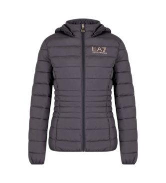 EA7 Giacca imbottita grigia Core Lady
