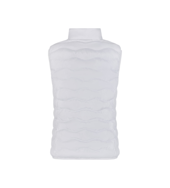 EA7 Gilet ripiegabile Core Lad bianco