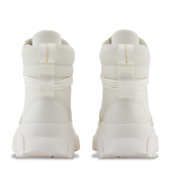 EA7 Botines Flakes blanco roto