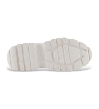 EA7 Botines Flakes blanco roto