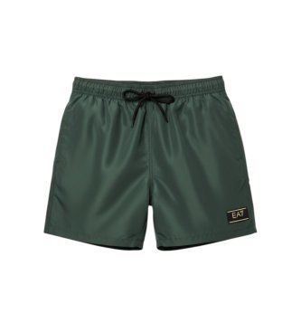 EA7 Beachwear zelene bokserice