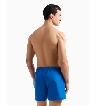 EA7 Fato de banho Maxilogo azul