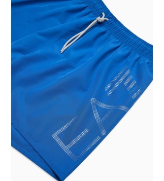 EA7 Fato de banho Maxilogo azul
