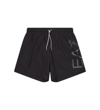 EA7 Fato de banho Maxilogo preto