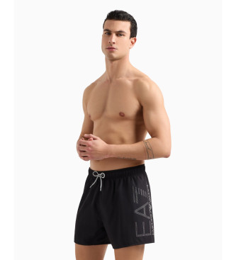 EA7 Fato de banho Maxilogo preto