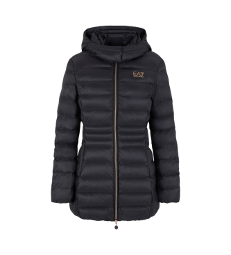 EA7 Cappotto caban nero