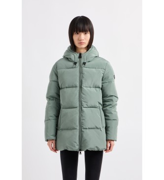 EA7 Puffy green coat