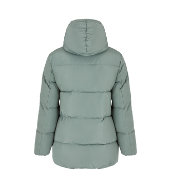 EA7 Manteau vert bouffant