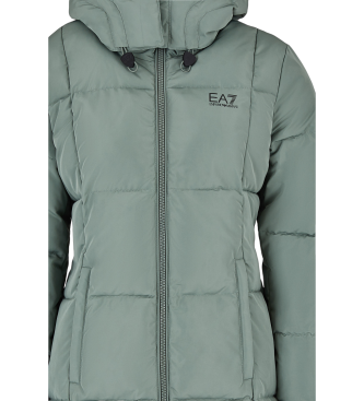 EA7 Classic Hooded Coat green