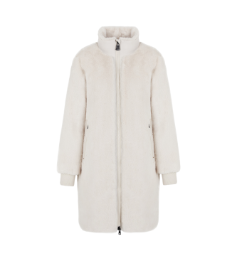 EA7 Manteau classique blanc cass