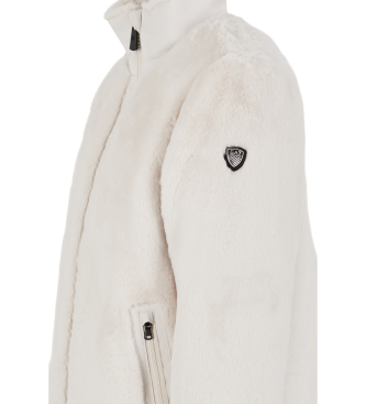 EA7 Classic Coat off-white