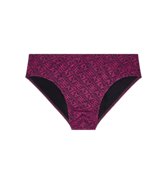 EA7 Slip Water Sports Core maillot de bain bordeaux