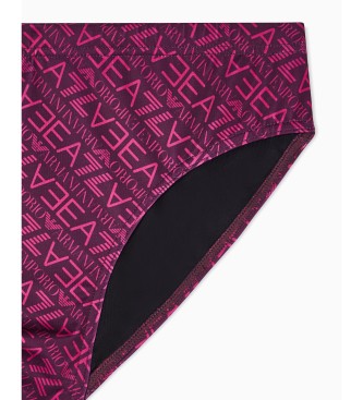 EA7 Slip Water Sports Core maillot de bain bordeaux