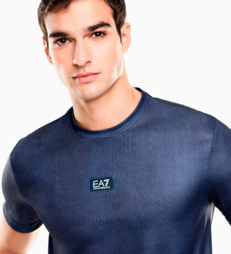 EA7 Armani Blue Sport blue T-shirt