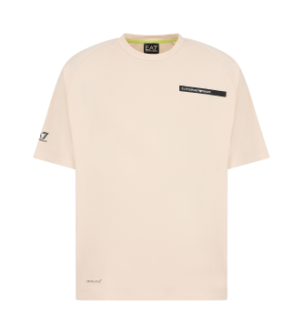 EA7 T-shirt Athletic Mix blanc