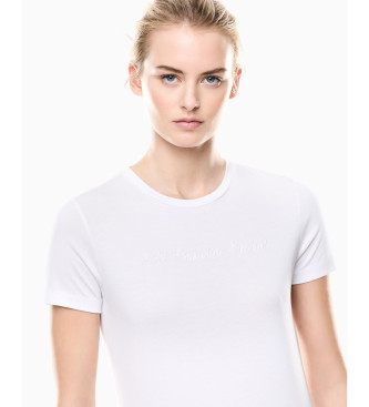 EA7 Athletic Velour T-shirt white