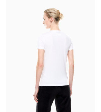 EA7 Athletic Velour T-shirt white