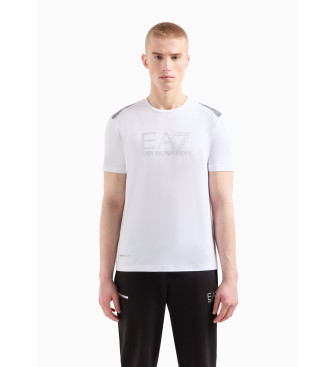 EA7 Osnovna majica z belim logotipom