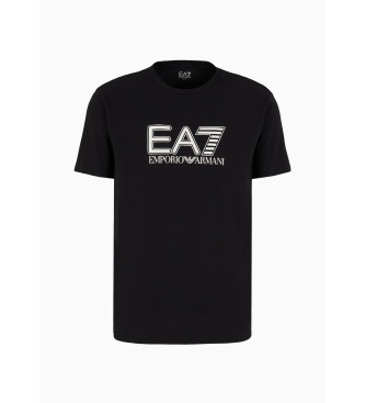 EA7 T-shirt Kleur zwart