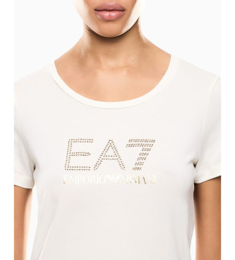 EA7 T-shirt com maxilogtipo Evolution branco