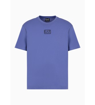 EA7 Koszulka Core Id niebieska