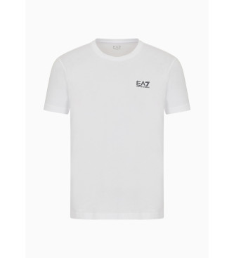 EA7 Koszulka Core Identity Pima biała