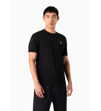 EA7 Standard cut T-shirt sort