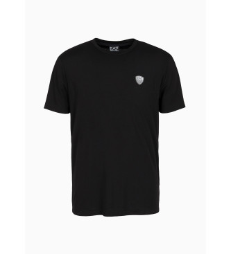 EA7 Standard cut T-shirt sort