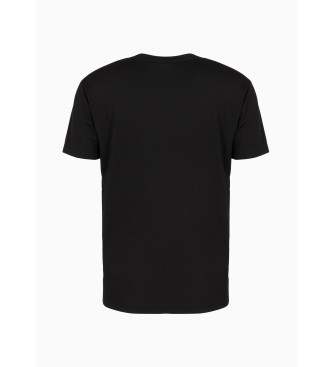 EA7 Standard cut T-shirt black