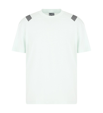 EA7 Detail T-shirt blauw