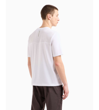 EA7 Koszulka Dynamic Athlete z technicznego materiału Natural Ventus7 w kolorze białym