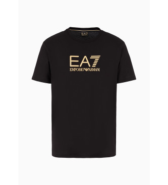 EA7 T-shirt EA preta