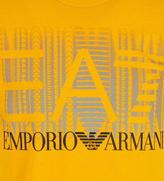 EA7 Standardowa koszulka w kolorze żółtym