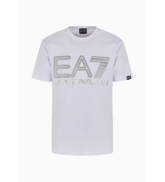 EA7 Majica Standard Logo bela