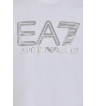 EA7 T-shirt Standard Logo vit